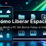 Cómo liberar espacio sin borrar fotos ni videos
