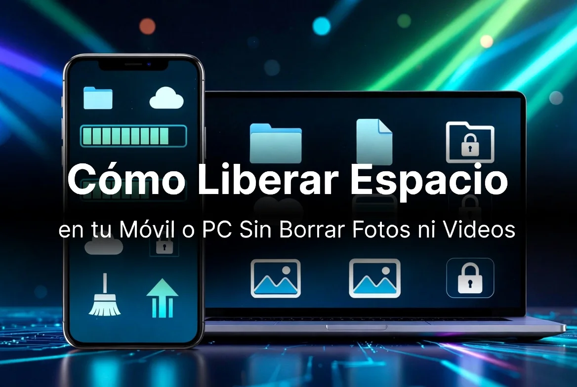 Cómo liberar espacio sin borrar fotos ni videos