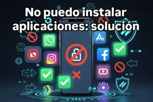No puedo instalar aplicaciones: solución