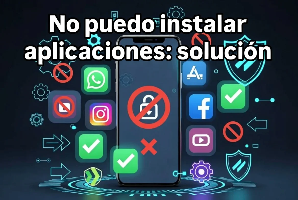 No puedo instalar aplicaciones: solución