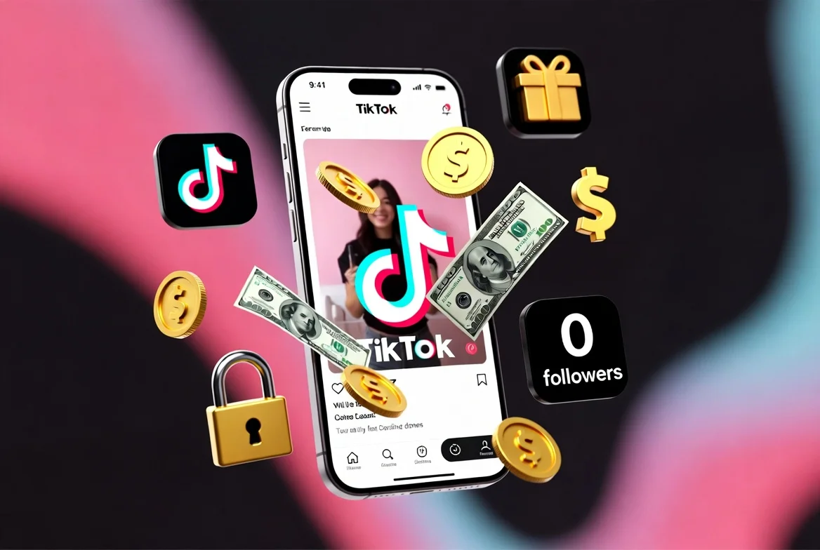 Cómo ganar dinero con TikTok sin seguidores
