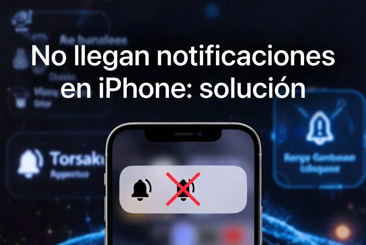 No llegan notificaciones en iPhone: solución