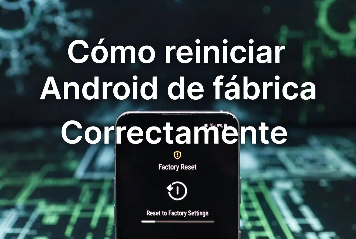 Cómo reiniciar Android de fábrica correctamente