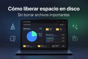 Cómo liberar espacio en disco sin borrar archivos importantes