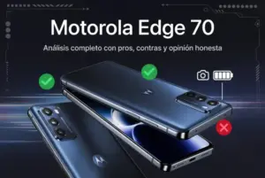 Motorola Edge 70: análisis completo con pros, contras y opinión honesta